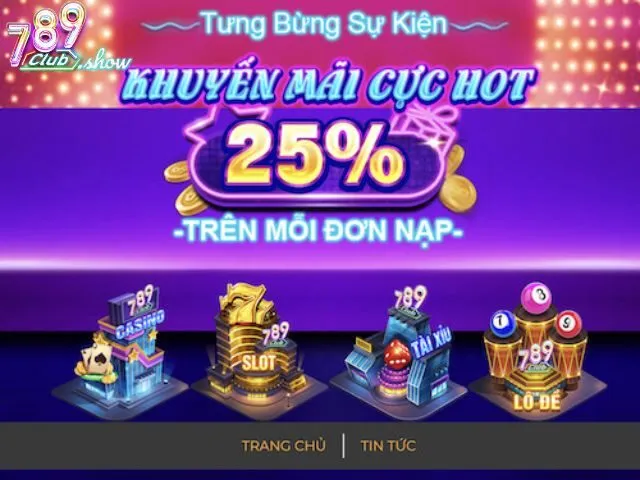 Đa dạng các khuyến mại khi tải app xem bóng đá uy tín 789club