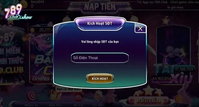 Kích hoạt sđt đăng ký