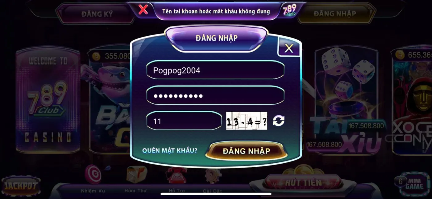 Đừng phạm sai lầm khi xóc đĩa tại 789club