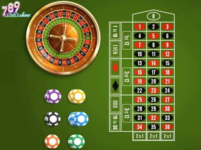 Roulette 789club đa dạng hình thức chơi cá cược